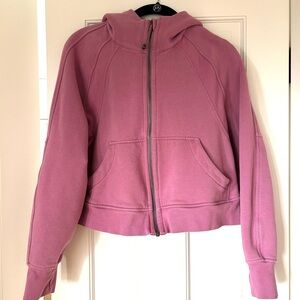 Lululemon cropped scuba hoodie